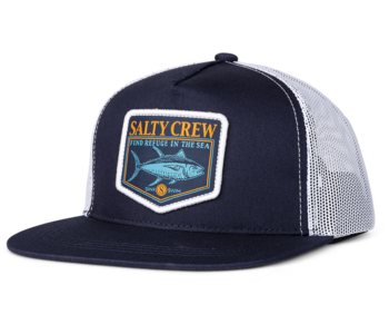 Casquette junior angler trucker navy/white