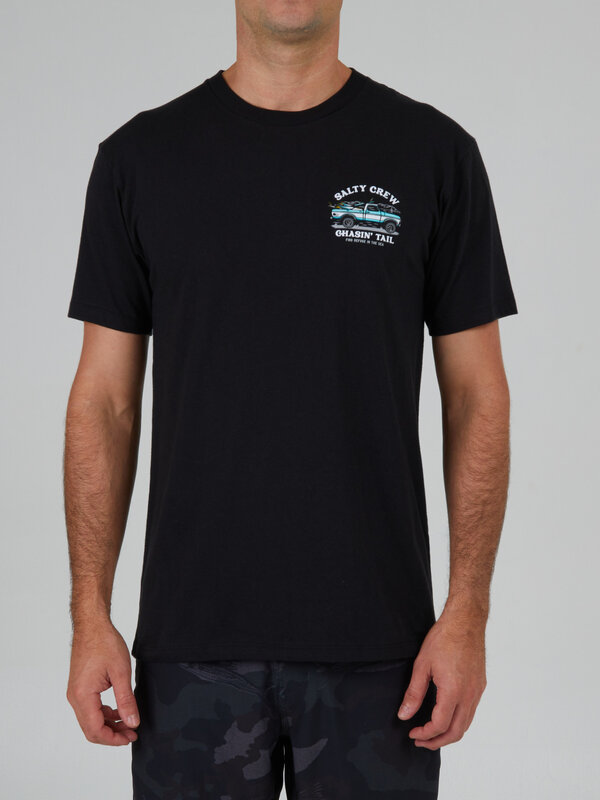 salty crew T-shirt homme off road premium black