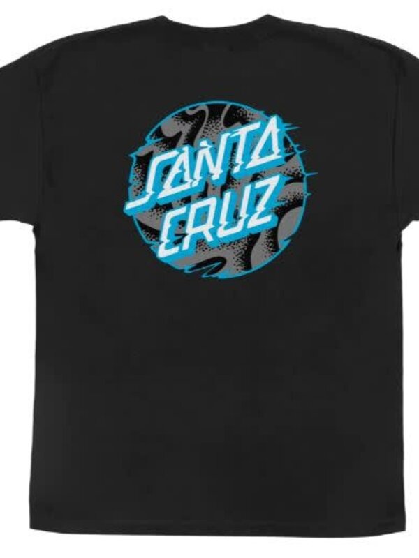Santa Cruz T-shirt junior santa cruz beginning dot black