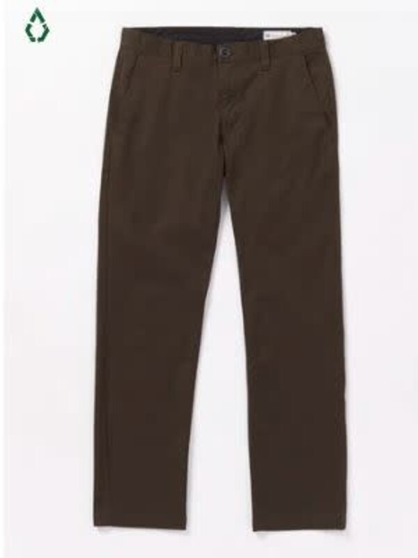 volcom Pantalon homme frickin modern stretch dark brown