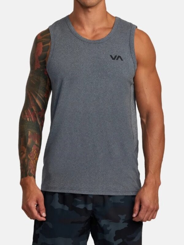 rvca Camisole homme sport vent charcoal heather