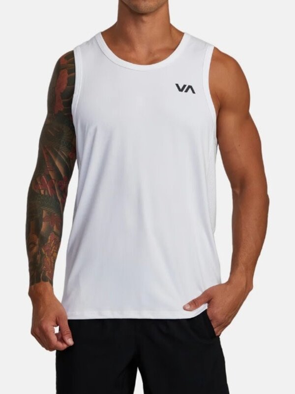 rvca Camisole homme sport vent white