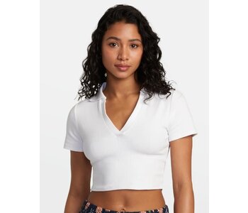 Polo femme chase polo white