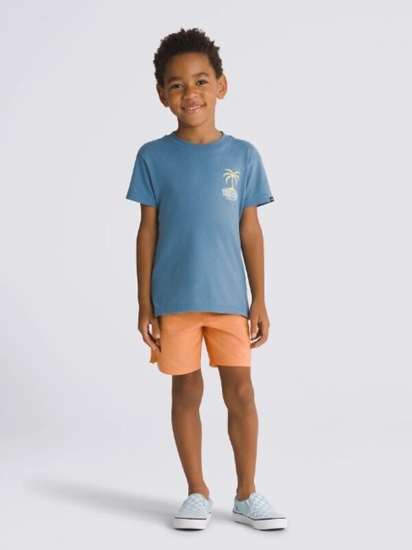 vans T-shirt toddler escape palm copen blue