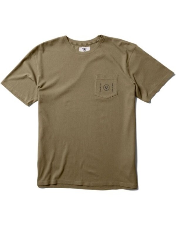 Vissla T-shirt homme parrodise pkt dark khaki