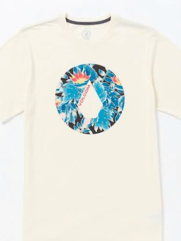 volcom T-shirt  homme fill it up sst off white heather