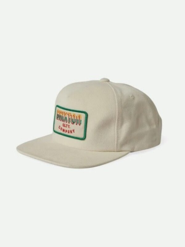 Brixton Casquette homme neighbor mp snapback off white sol wash