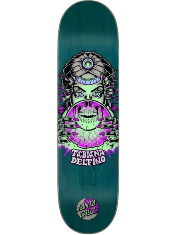 Santa Cruz Skateboard cruz vx Delfino fortune teller glow