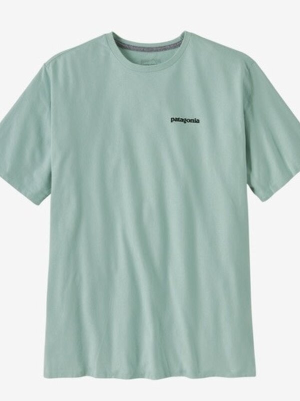 Patagonia T-shirt homme p-6 logo responsibili-tee wispy green