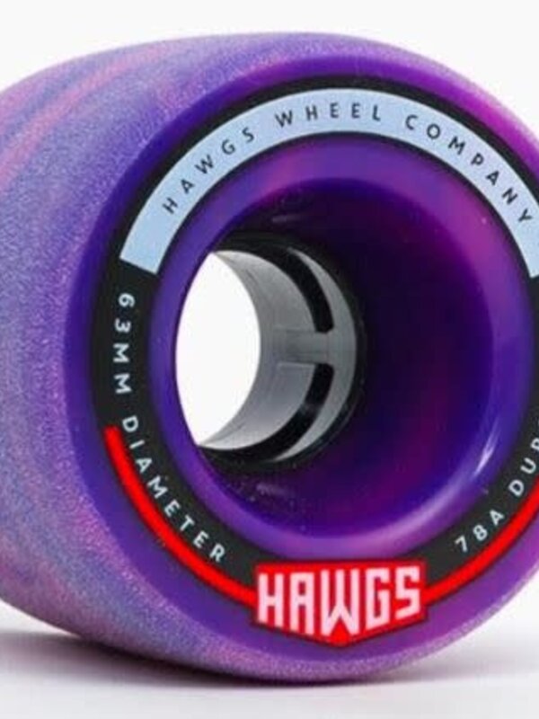 Roue fatty hawgs 78a pink/purple swirl