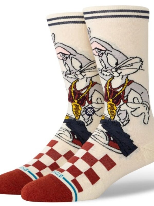 stance Bas garçon bugs vintage white