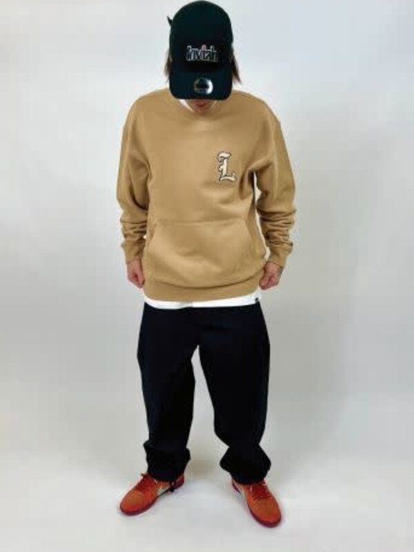 Loviah Ouaté homme L pocket  crewneck  tan