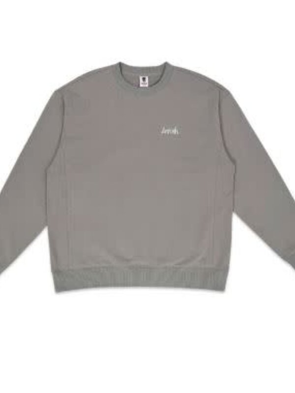 Loviah Ouaté homme basic crewneck cement