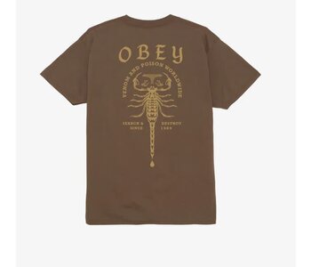 T-shirt homme obey scorpion silt