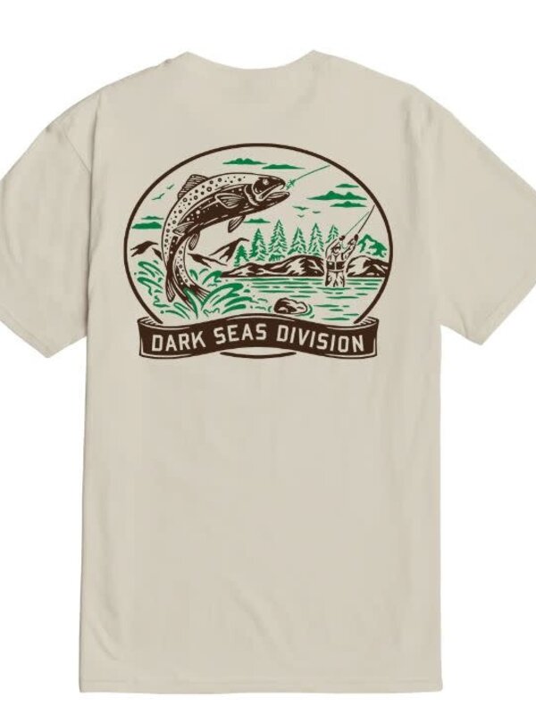 Dark seas T-shirt homme great outdoors cream
