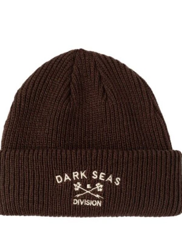 Dark seas Tuque homme cruiser dark brown