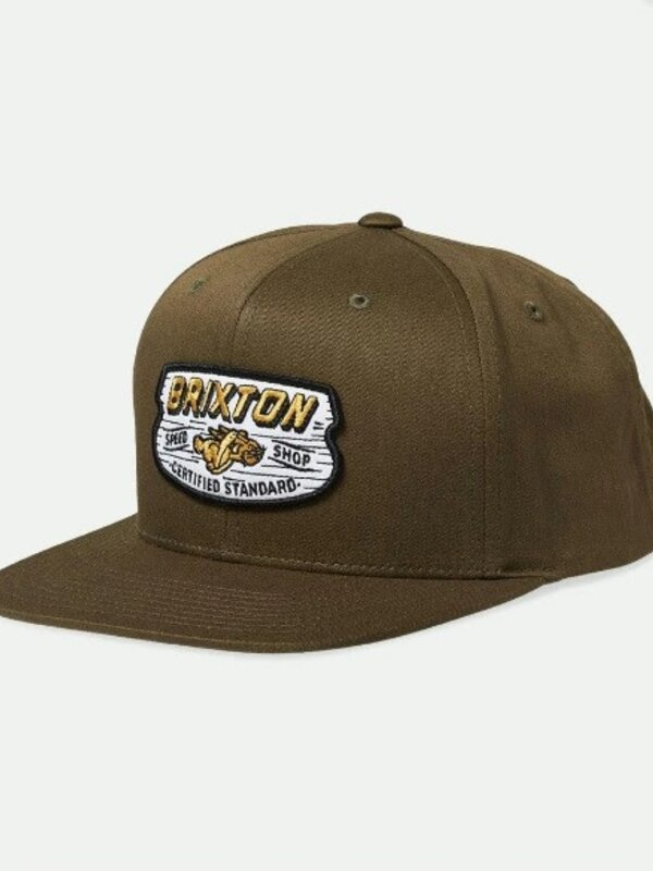 Brixton Casquette clayburn mp snapback moss