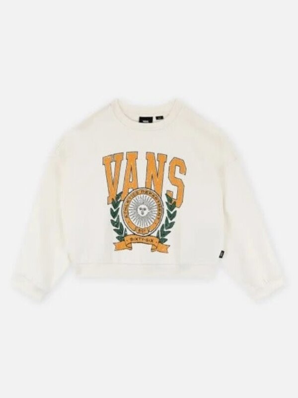 vans Ouaté fille first team loose crew marshmallow