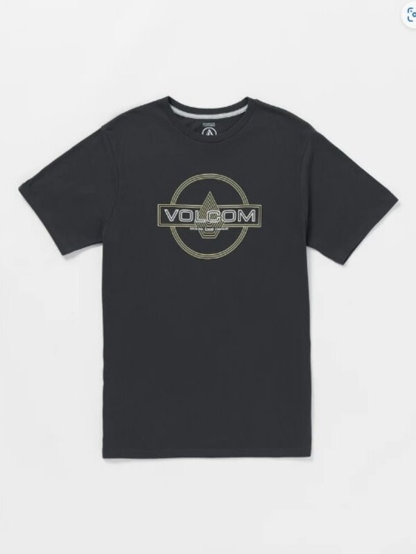 volcom T-shirt homme line service washed black heather