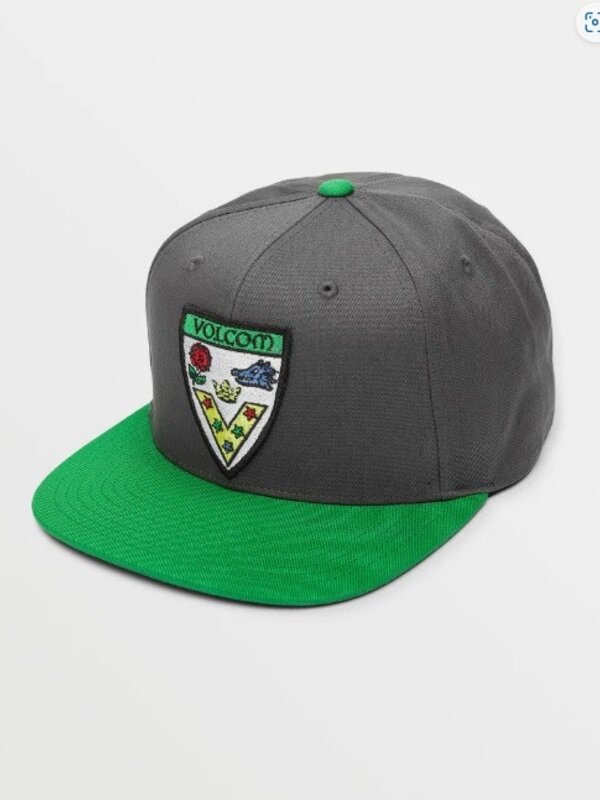 volcom Casquette fergadelic snapback dark grey