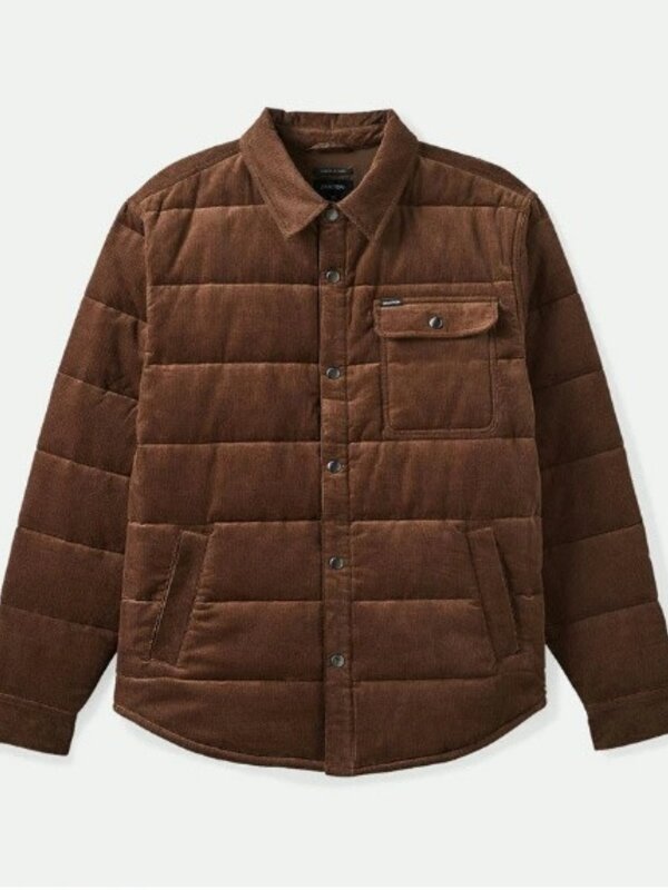 Brixton Manteau homme cass pinecone brown cord