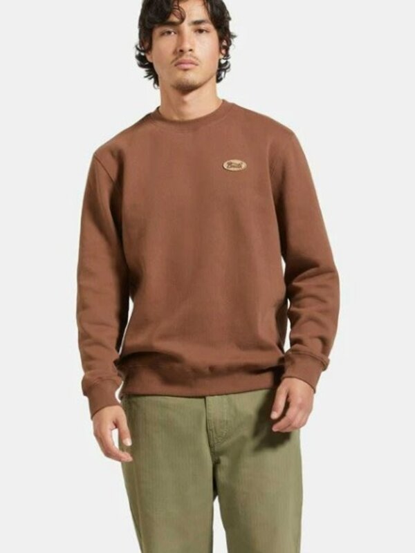 Brixton Ouaté homme parson patch crew pinecone brown