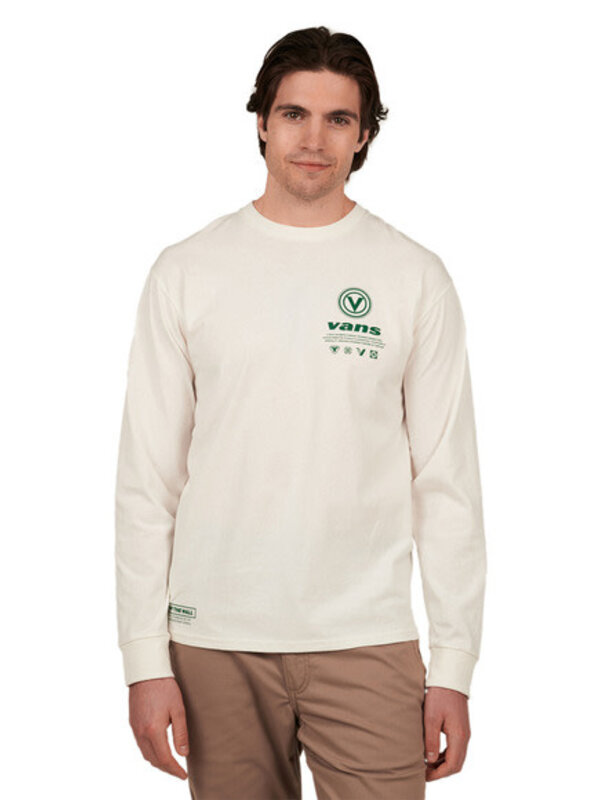 vans Chandail long homme spanning 66 marshmallow