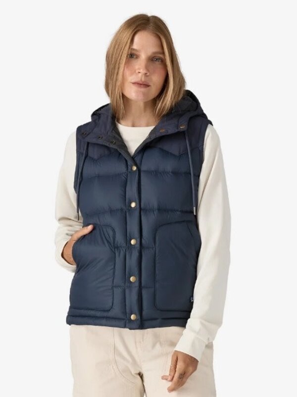 Patagonia Veste femme bivy hooded pitch blue/smolder blue