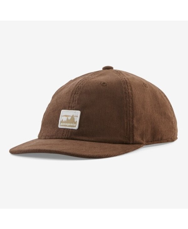 Casquette corduroy '73 skyline topsoil brown