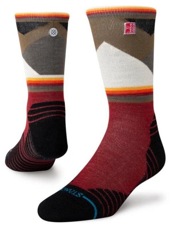 stance Bas Jimmy Chin X Stance red