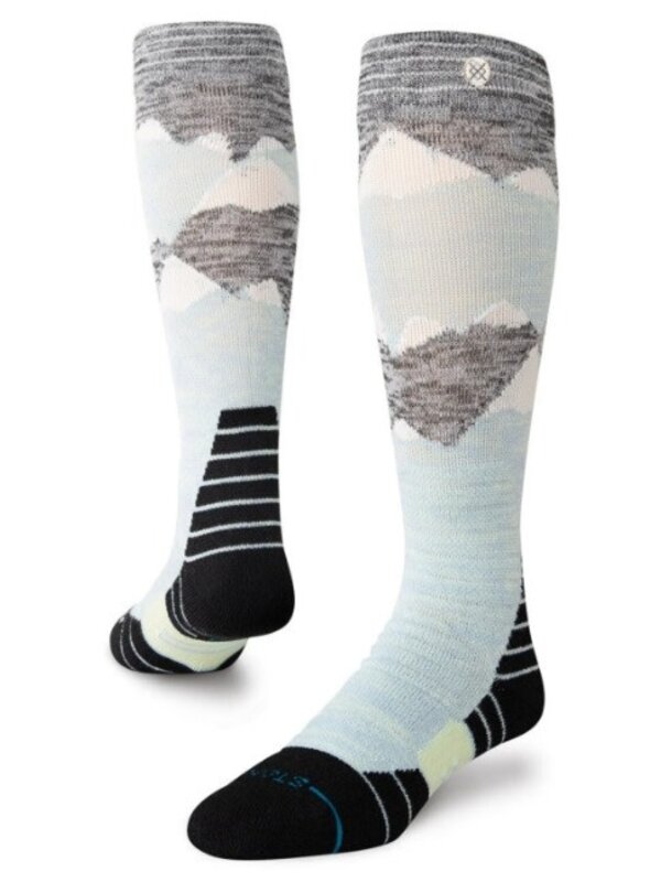 stance Bas windy peaks mid wool green