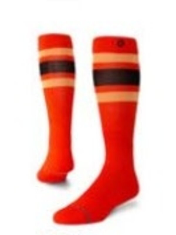stance Bas boyd mid wool tomato