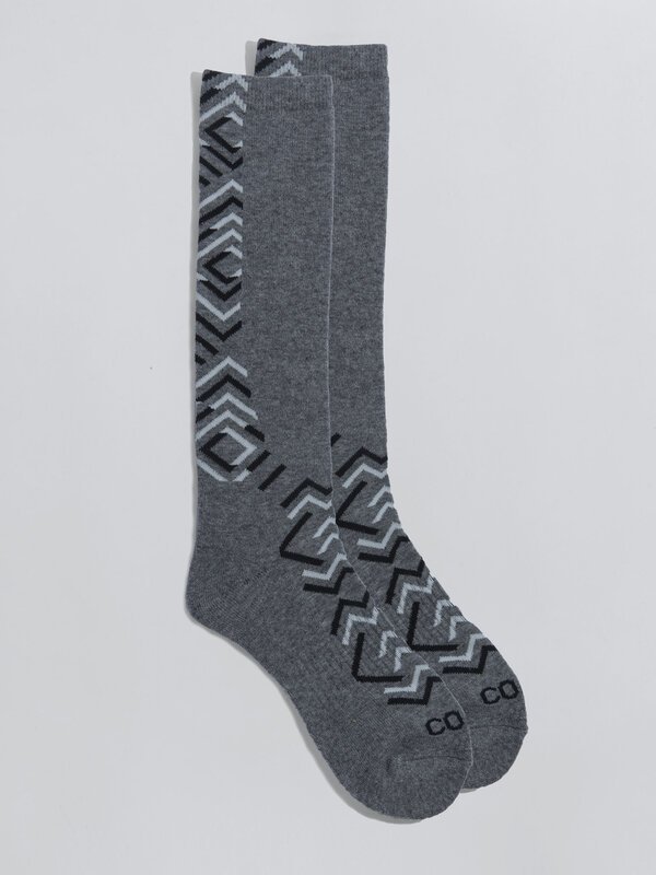 coal Bas ligtweight snow grey linework