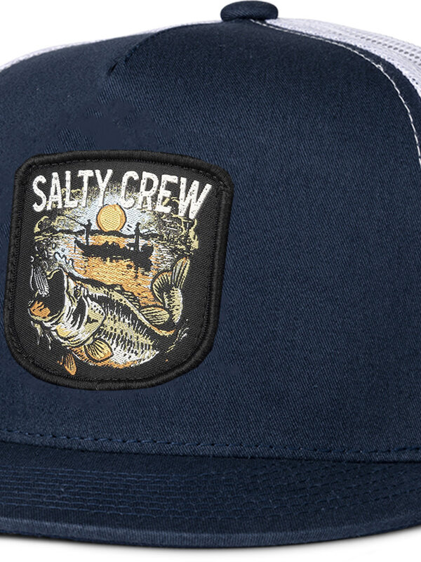 salty crew Casquette stricker trucker navy/white