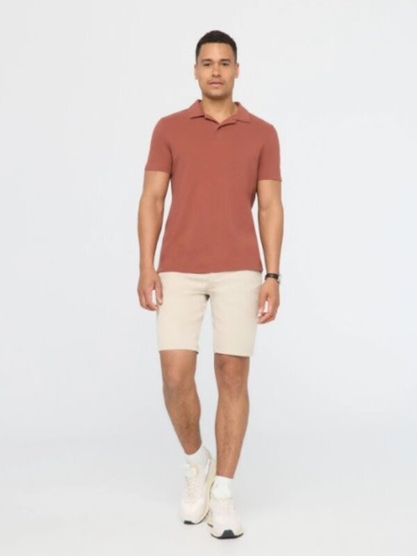 DU/ER Polo homme performance air flow pique rust