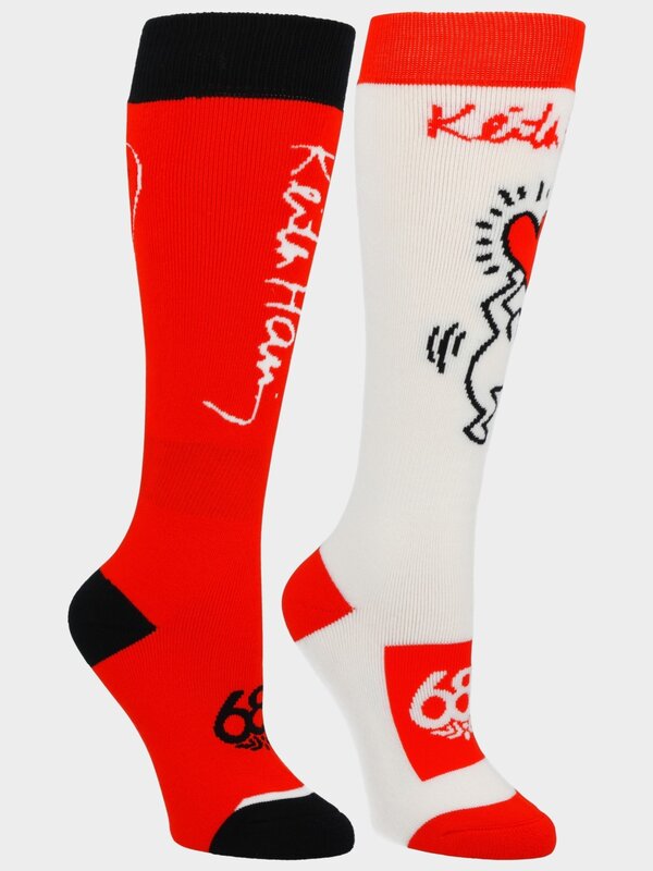 686 Bas Keith Haring 2 pack assorted