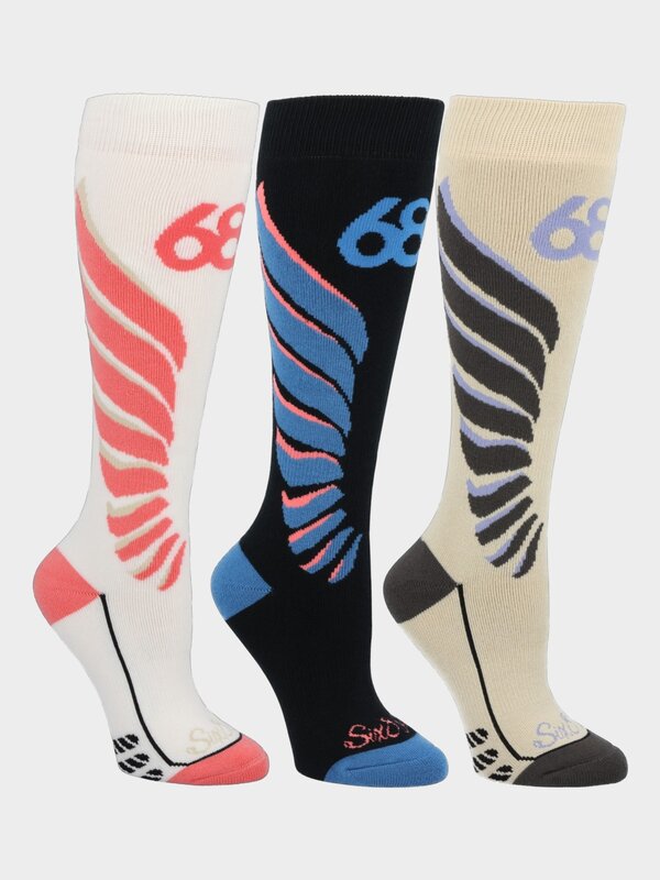 686 Bas libert'a 3 pack neutral pack