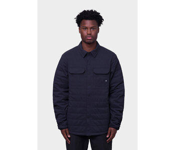 Manteau homme thermaldry merino snap up black