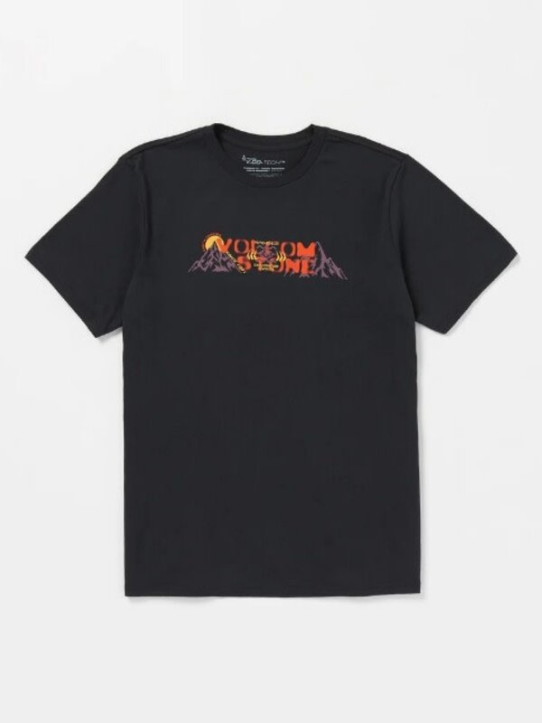 volcom T-shirt homme crevasse tech black