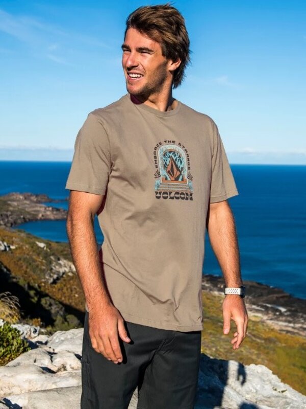 volcom T-shirt homme sacred stone teak