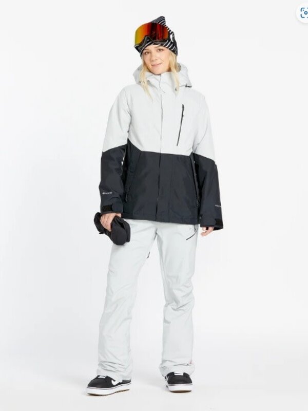 volcom Manteau femme v.co aris insulated gore-tex cloud grey