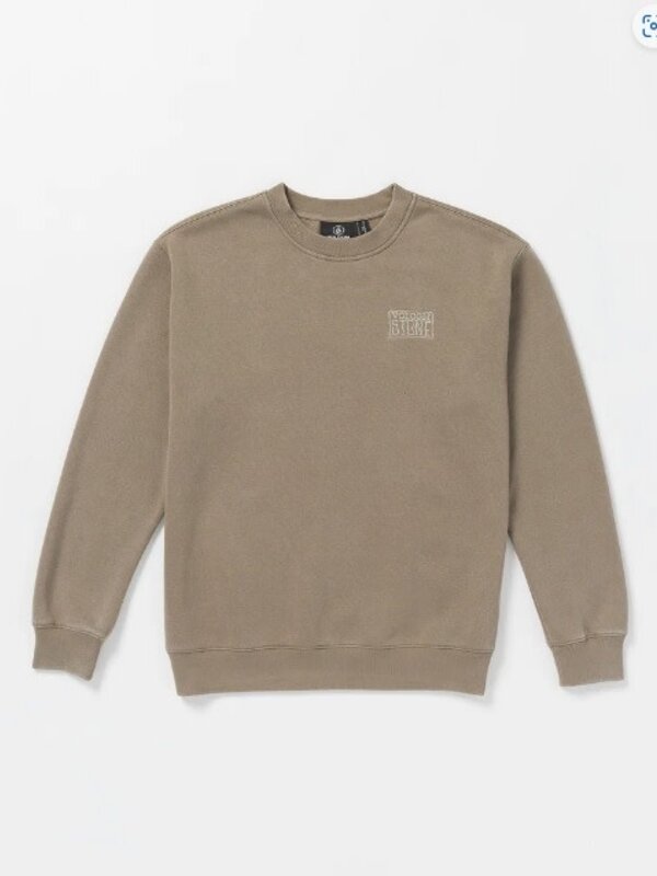 volcom Ouaté homme backwash crew teak