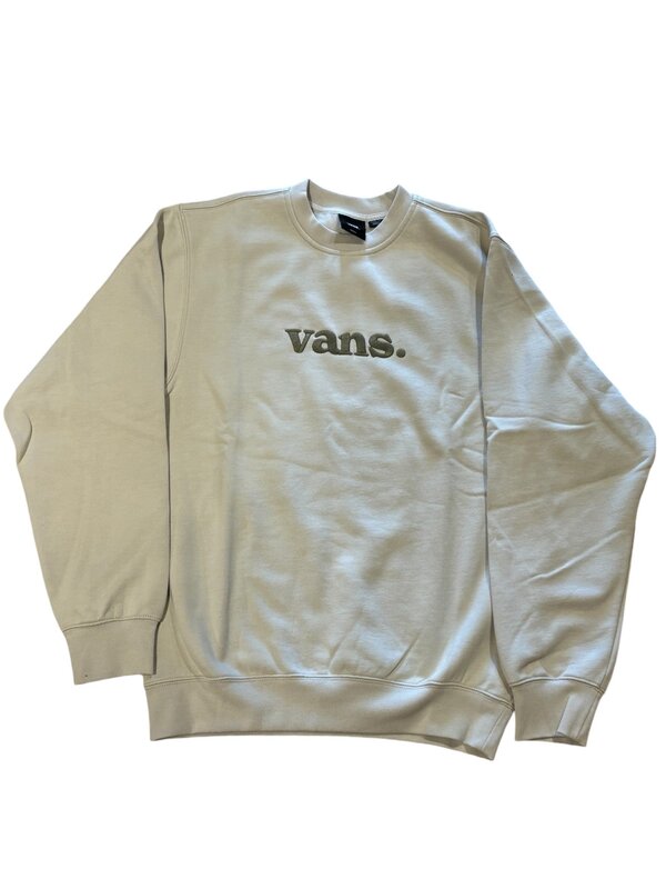 vans Ouaté homme lowered loose crew oatmeal
