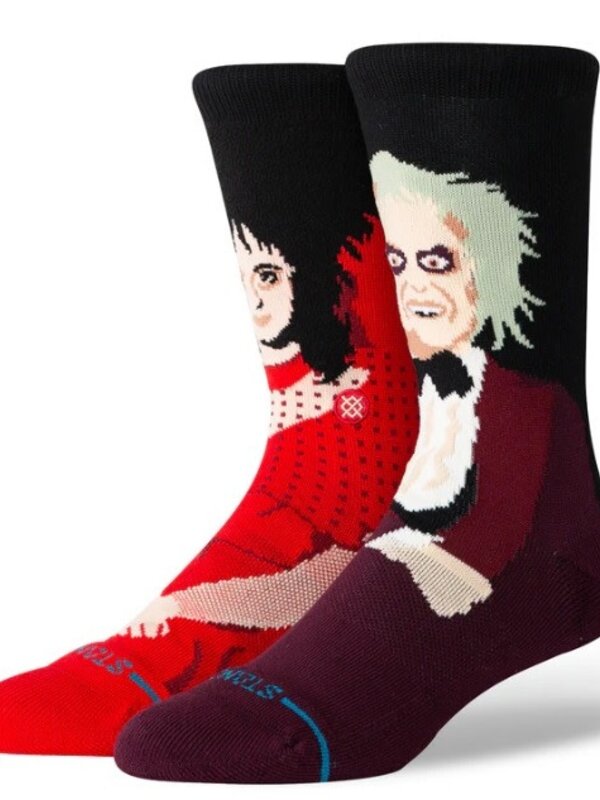 stance Bas homme beetlejuice x stance dearly beloved maroon