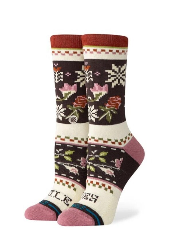 stance Bas femme mistling toes dusty rose