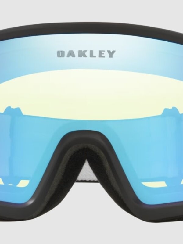 Oakley Lunette snowboard target line matte black / high intensity yellow lense