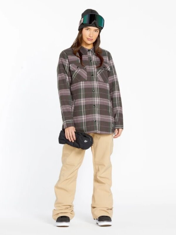 volcom Chemise femme insulated riding fleece dusty lavender