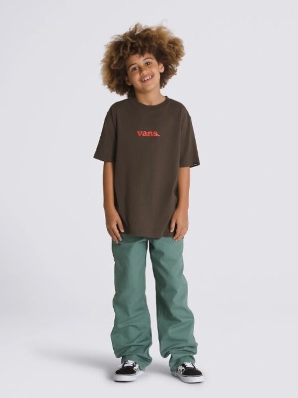 vans T-shirt garçon lower coretype turkish coffee