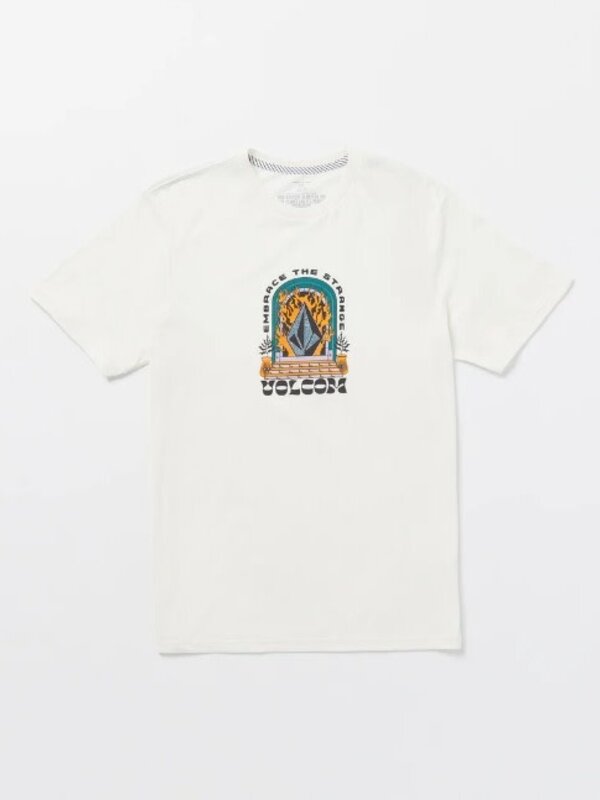 volcom T-shirt garçon sacred stone off white
