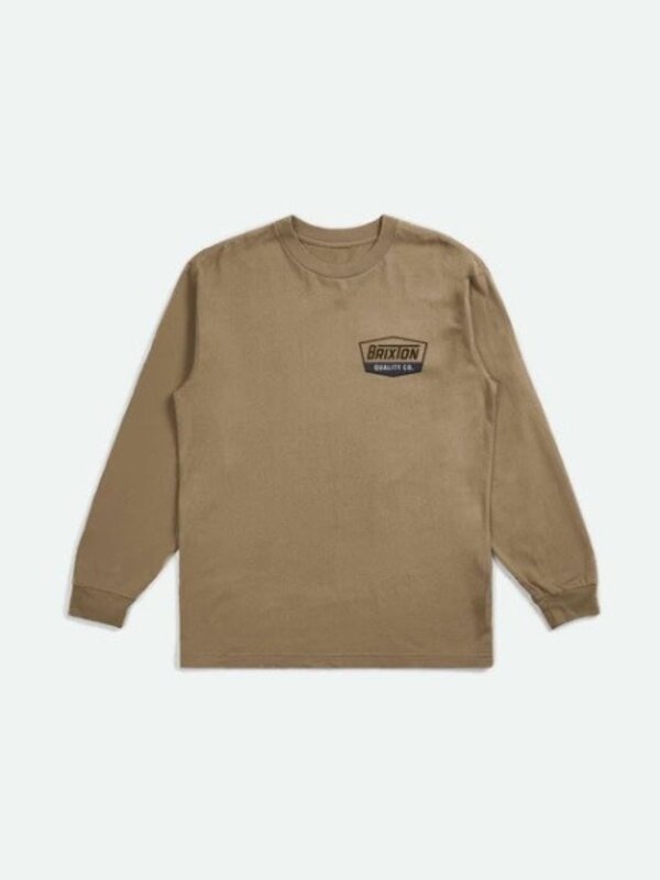 Brixton Chandail long homme regal standard tiger's eye/brown/navy